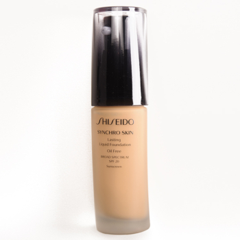 Shiseido Synchro Skin Lasting Liquid Foundation SPF 20 Golden 4