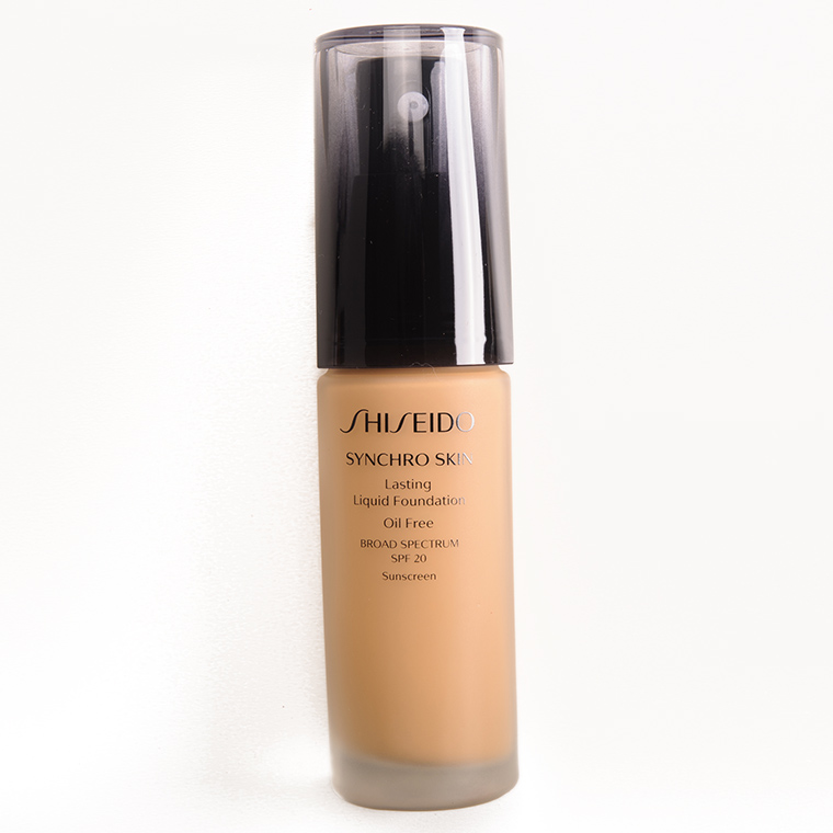 <p class="text-center">Shiseido Golden 5 Synchro Skin Lasting Liquid Foundation SPF 20</p>