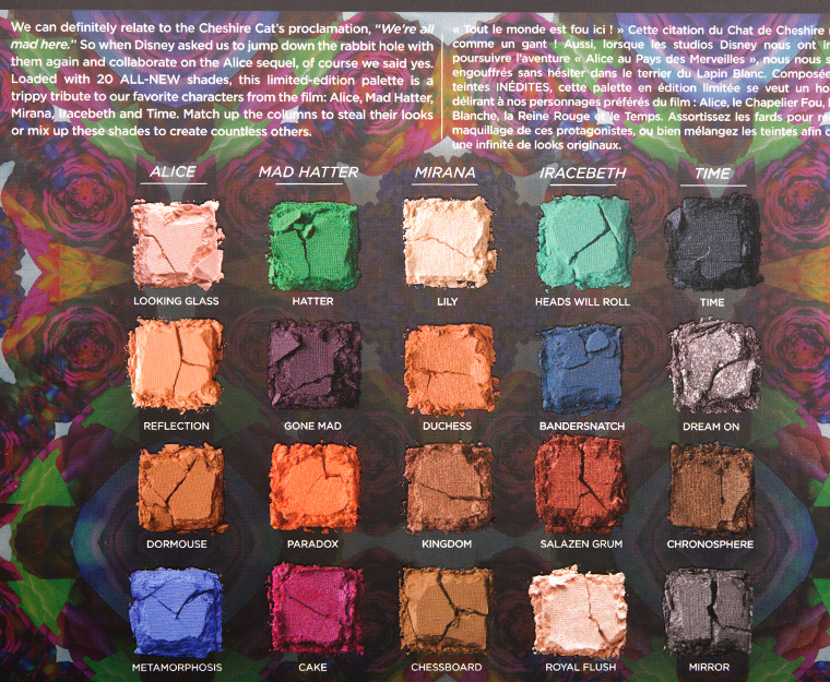 Urban Decay Alice Through the Looking Glass Eyeshadow Palette