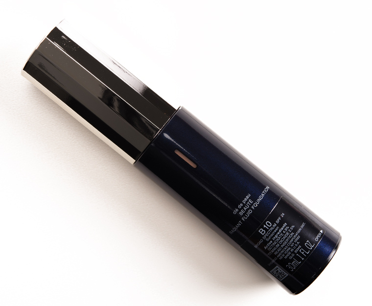 Cle de Peau B10 Very Light Beige Radiant Fluid Foundation SPF24