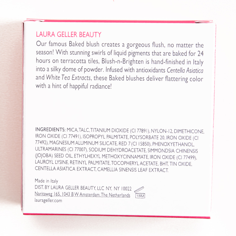 Laura Geller Pink Buttercream Baked Blush-n-Brighten