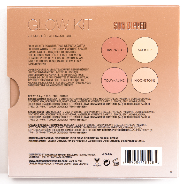Anastasia Sun Dipped Glow Kit