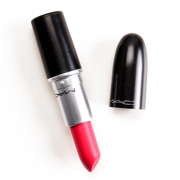 MAC Relentlessly Red Lipstick Review Swatches