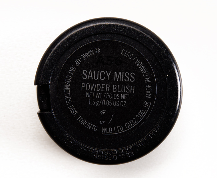 MAC Saucy Miss Blush