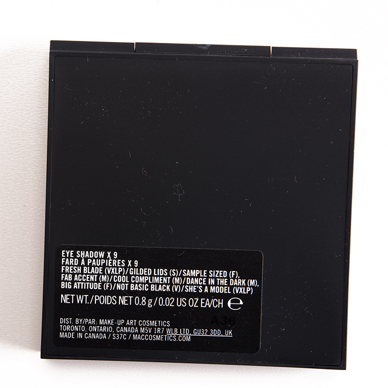 MAC She's a Model Eyeshadow x 9 Palette