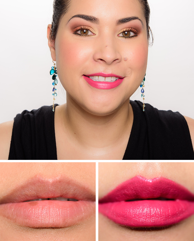 MAC Speak Louder Lipstick Review & Swatches