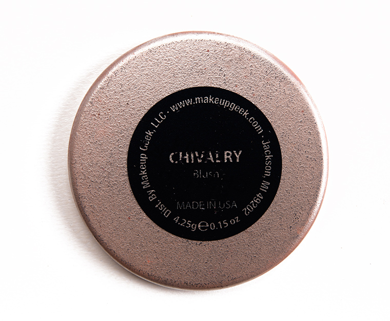 Makeup Geek Chivalry Blush