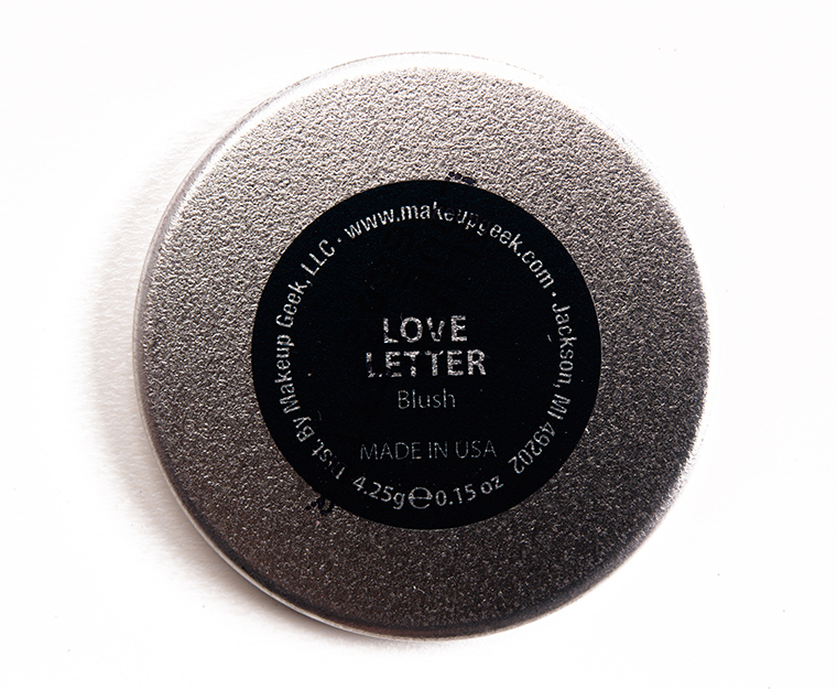 Makeup Geek Love Letter Blush