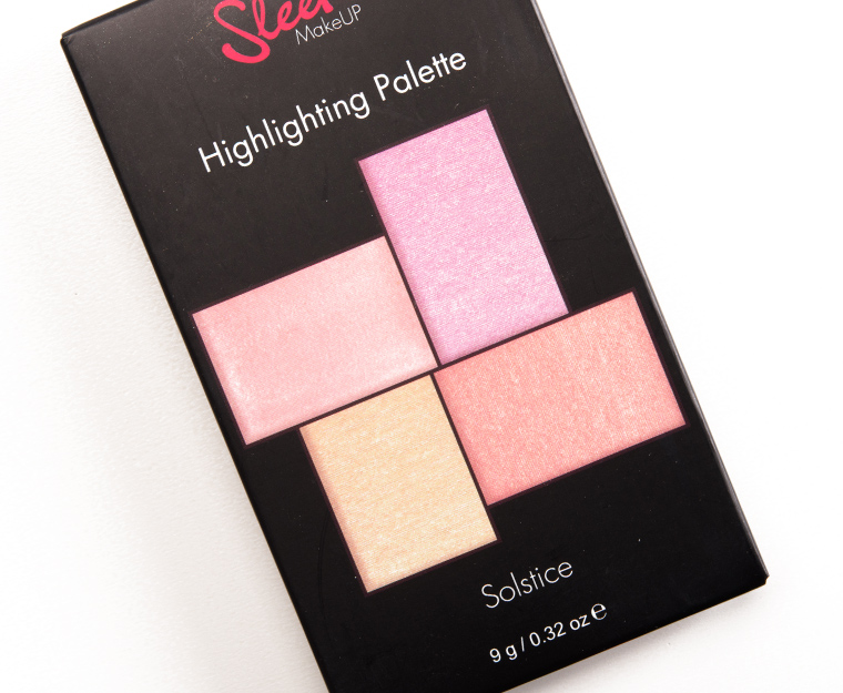 Sleek Makeup Solstice Highlighting Palette