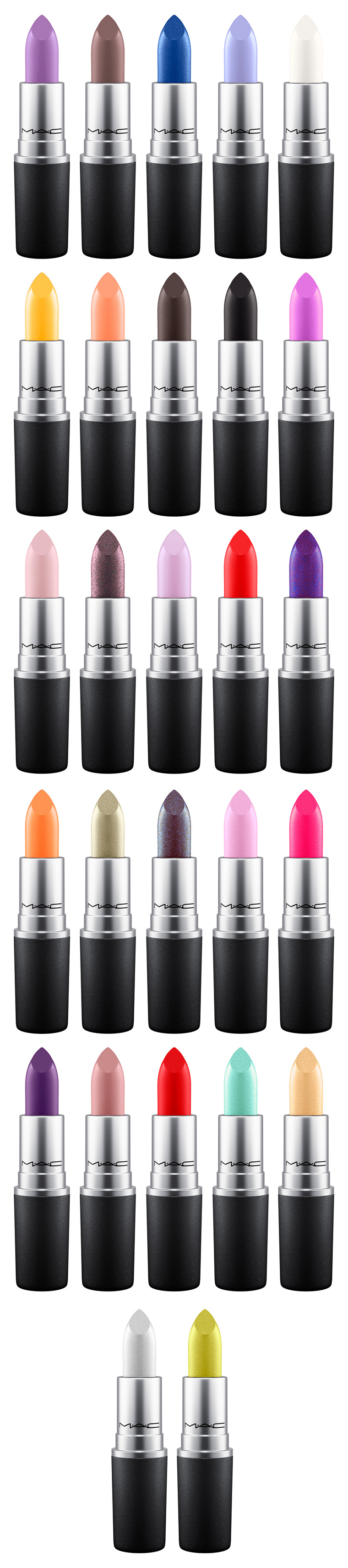 MAC Bangin' Brilliant Collection - New Permanent Eyeshadows, Blushes, Lipsticks for June 2016