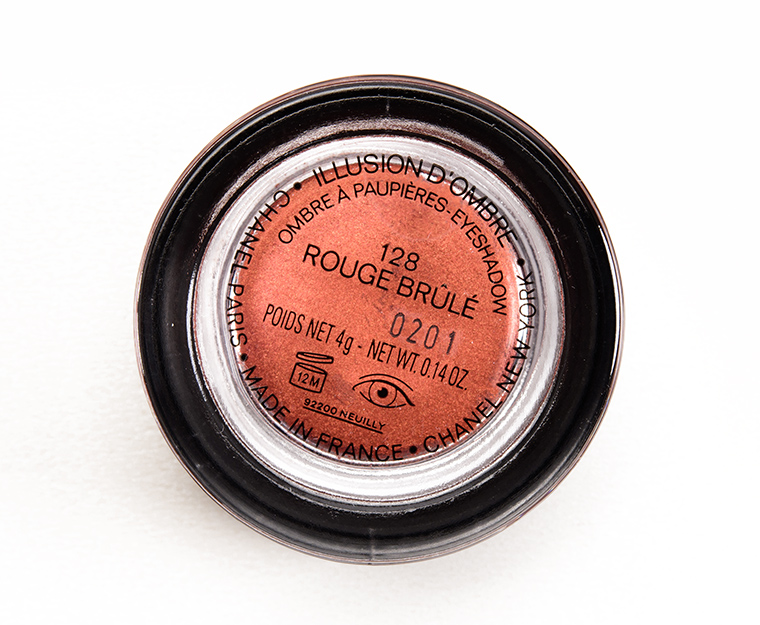 Chanel Rouge Rouge Brûlé (128) Illusion d'Ombre Eyeshadow