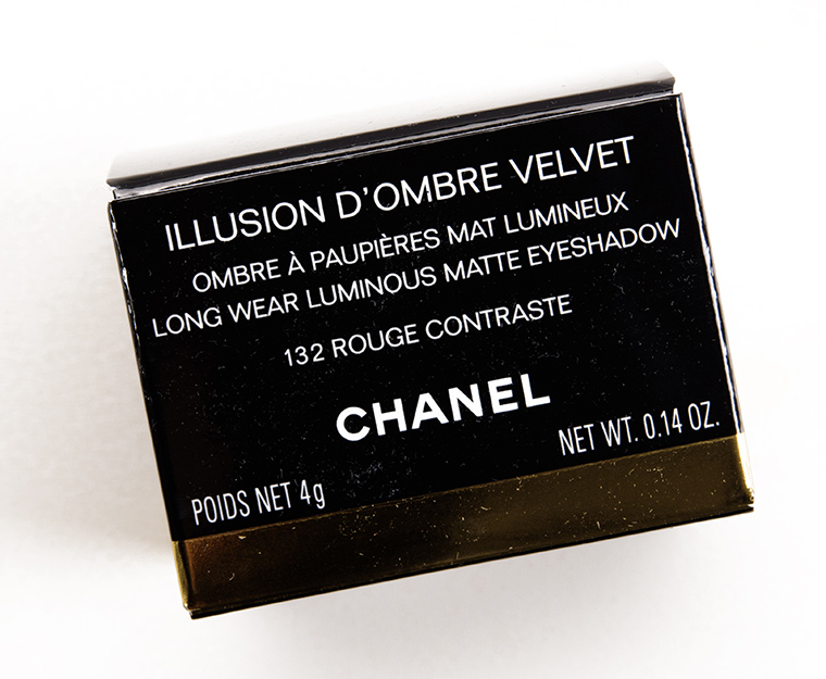 Chanel Rouge Rouge Contraste (132) Illusion d'Ombre Eyeshadow
