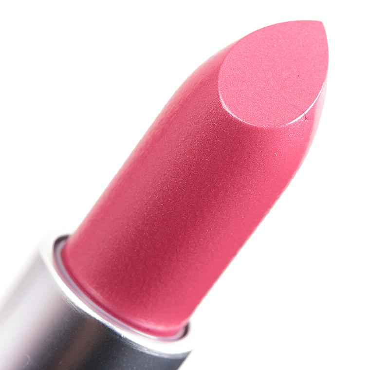 Mac Hot Gossip Lipstick Review Swatches