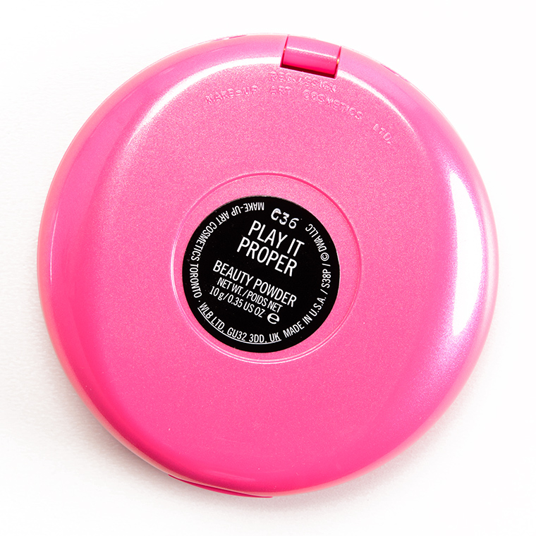 MAC Play It Proper Beauty Powder
