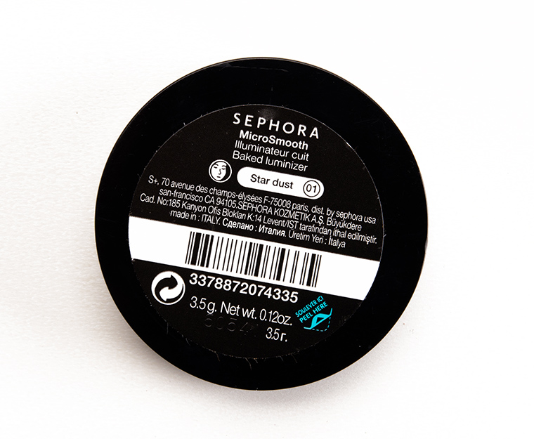 Sephora Stardust (01) Microsmooth Baked Luminizer