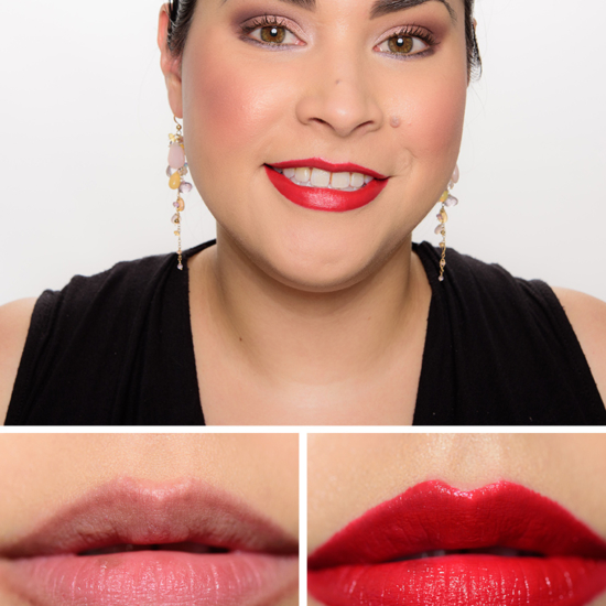 Shiseido Ruby Copper (RD501) Rouge Rouge Lipstick Review & Swatches
