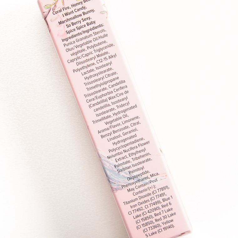 Too Faced Honey Bear La Creme Lipstick