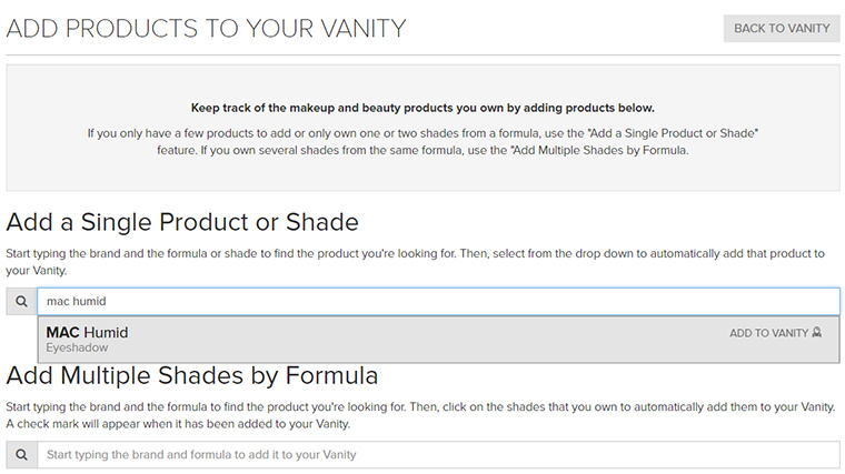 MyTemptalia | Vanity