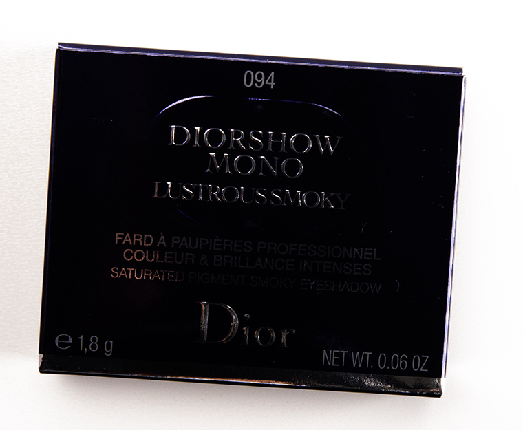 Dior Gravity (094) Diorshow Mono Lustrous Smoky Eyeshadow