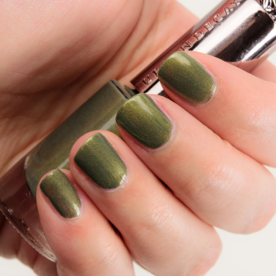 Urban Decay Mildew Nail Color Review & Swatches