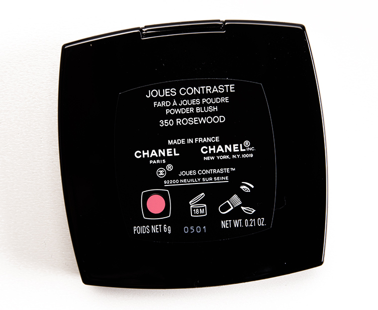 Chanel Rosewood (350) Joues Contraste Blush