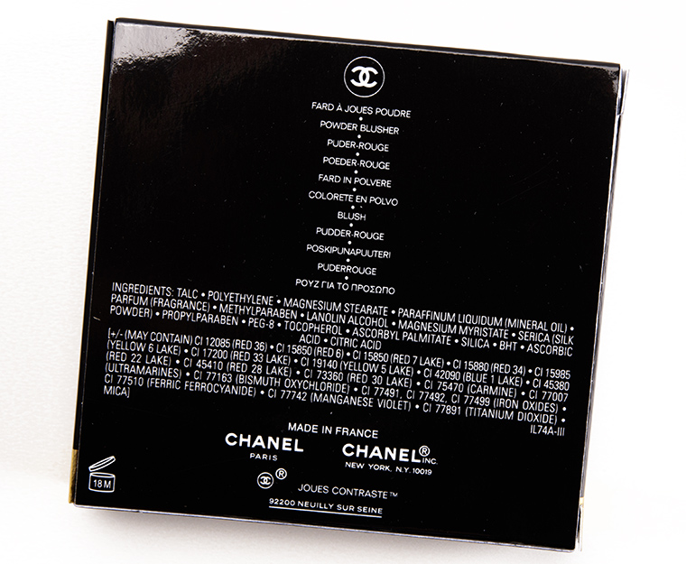 Chanel Rosewood (350) Joues Contraste Blush