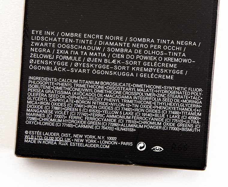 Estee Lauder x Victoria Beckham Black Myrrh Eye Ink