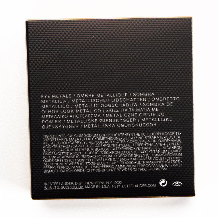 Estee Lauder x Victoria Beckham Charred Emerald Eye Metals