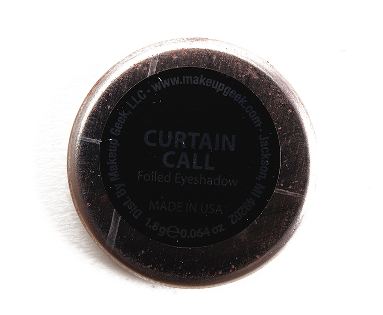 Makeup Geek Curtain Call Foiled Eyeshadow