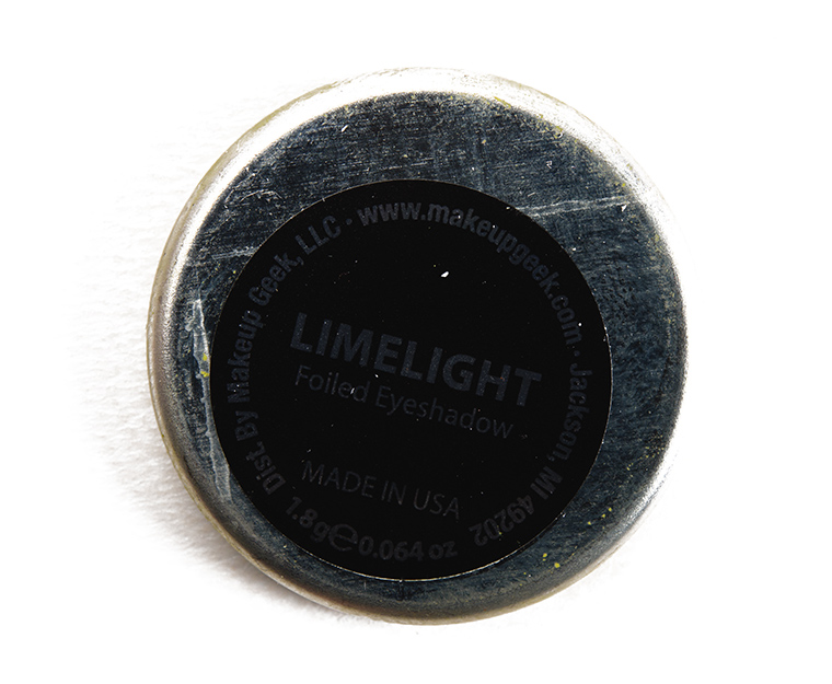 Makeup Geek Limelight Foiled Eyeshadow