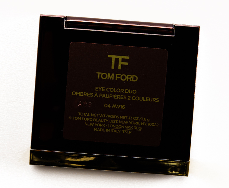 Tom Ford Beauty AW '16 Eye Color Duo