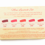 Besame Holiday 2016 Mini Lipstick Set