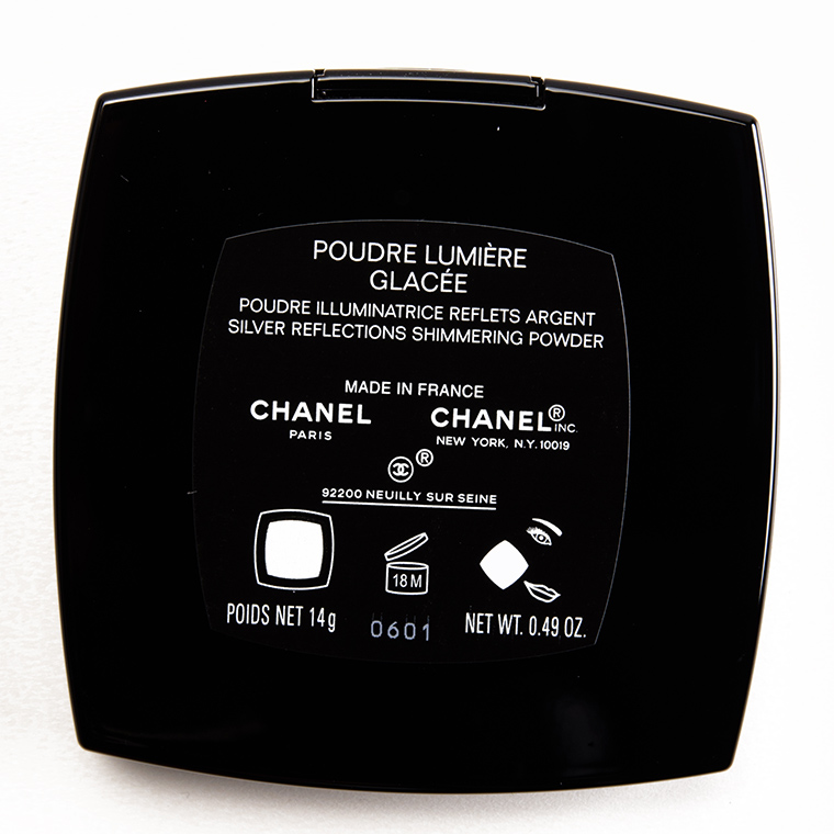 Chanel Poudre Lumiere Glacee Silver Reflections Shimmering Powder