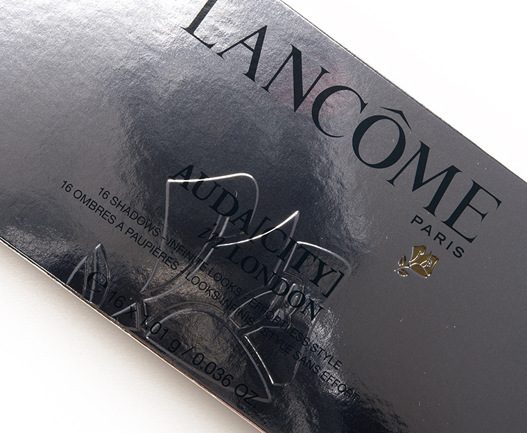 Lancome Audacity in London 16 Shadow & Liner Palette