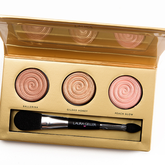 Laura Geller Holiday 2016 Baked Gelato Swirl Illuminator Trio Review