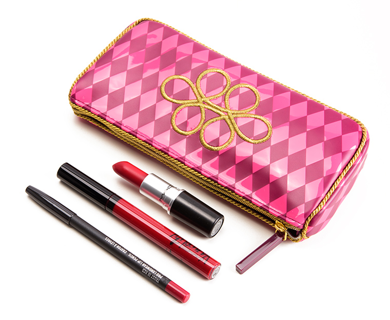 MAC Nutcracker Sweet Red Lip Bag
