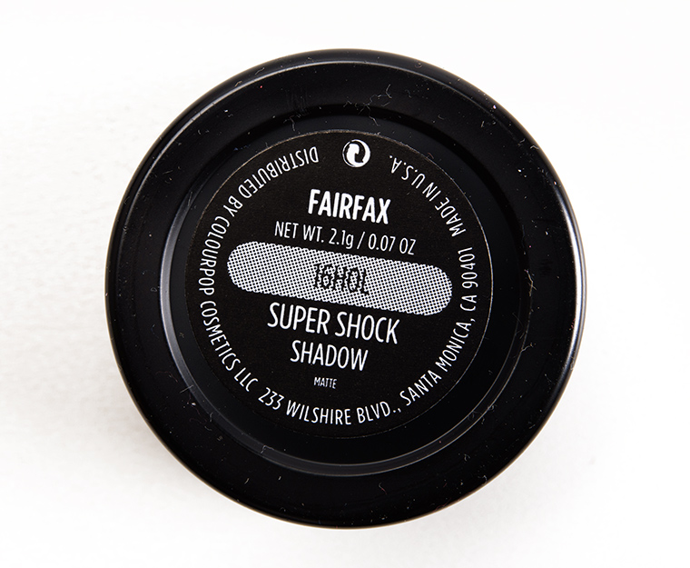 ColourPop Fairfax Super Shock Shadow