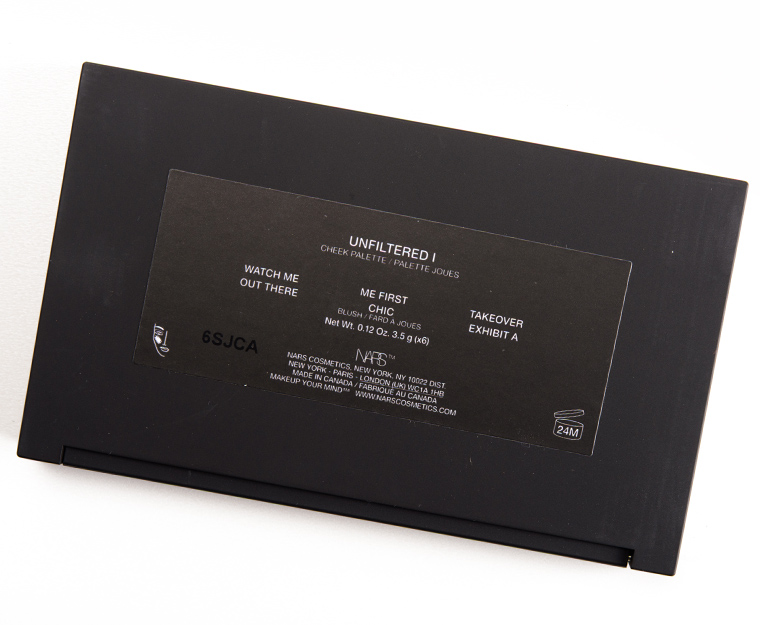 NARS Unfiltered I Spring 2017 Cheek Palette
