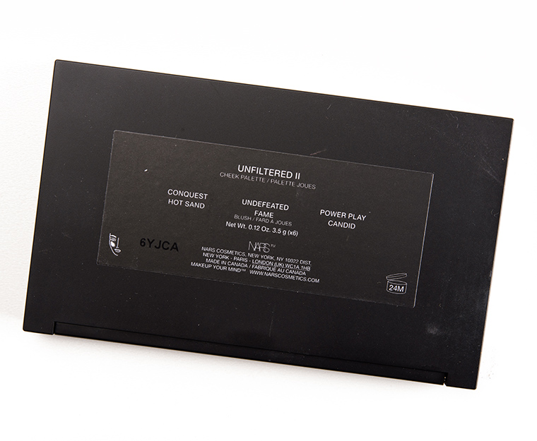 NARS Unfiltered II Spring 2017 Cheek Palette