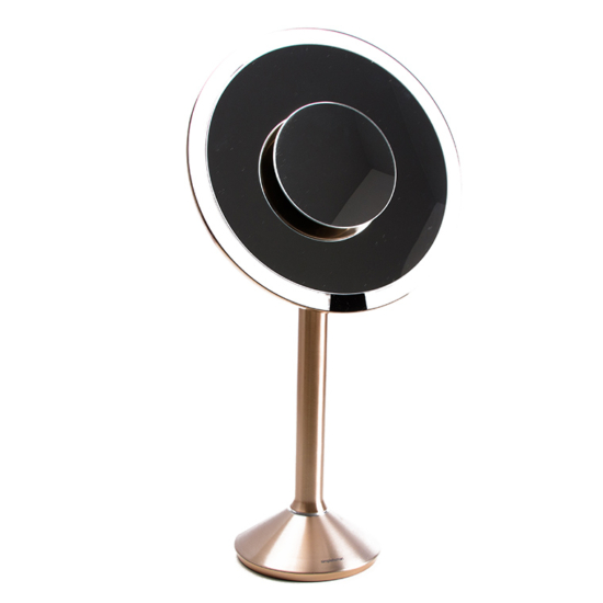 simplehuman Rose Gold Sensor Mirror Pro