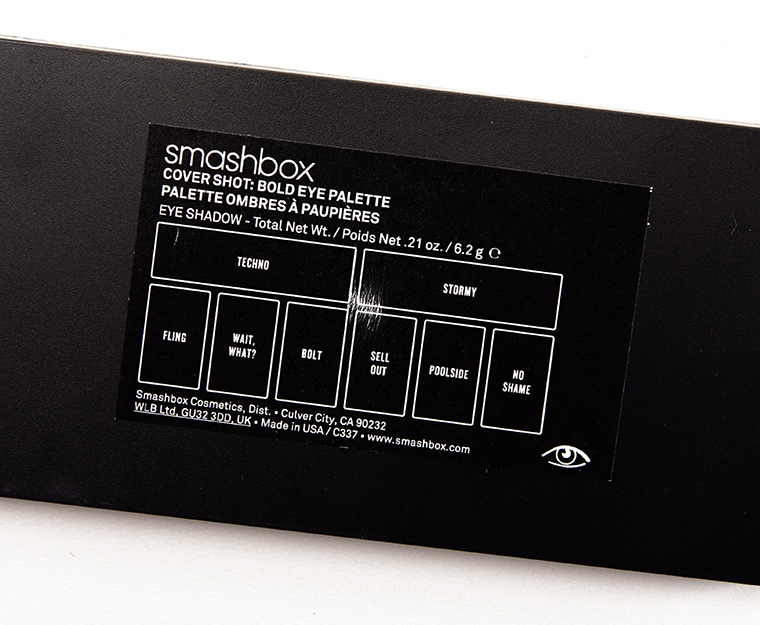 Smashbox Bold Cover Shot Eye Palette