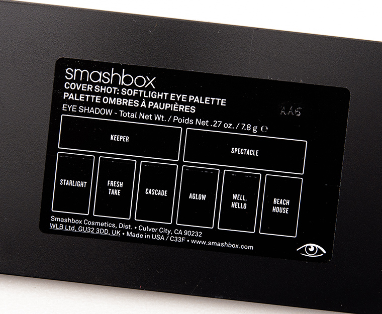 Smashbox Softlight Cover Shot Eye Palette