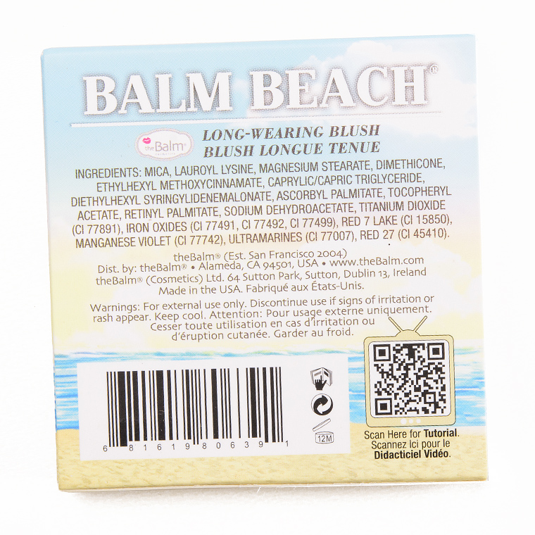 theBalm Balm Beach Blush