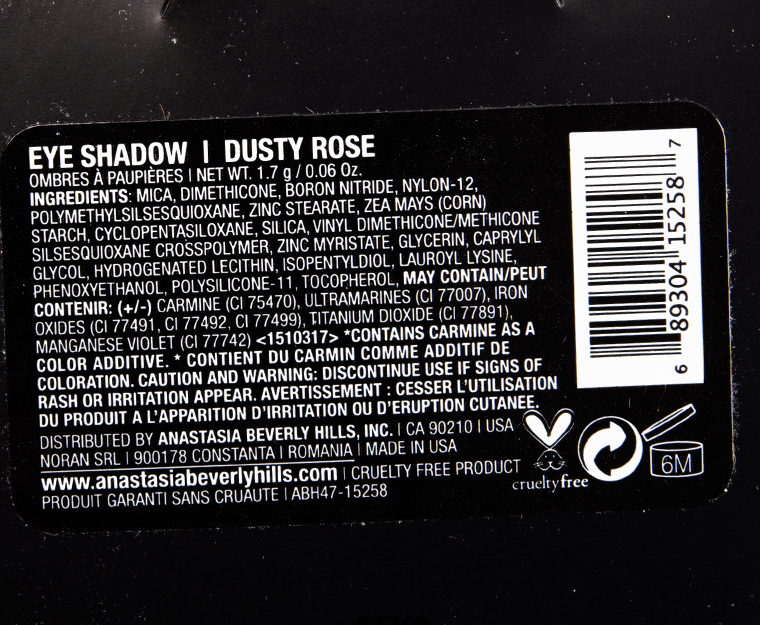 Anastasia Dusty Rose Eyeshadow
