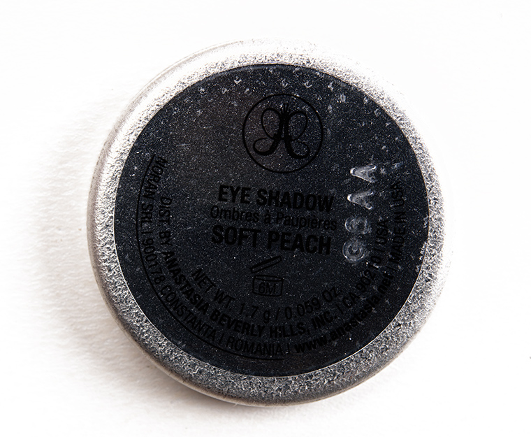 Anastasia Soft Peach Eyeshadow