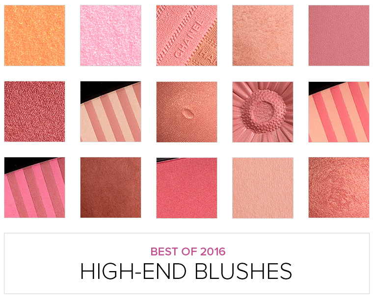 Top 16 of 2016: High-End Blushes