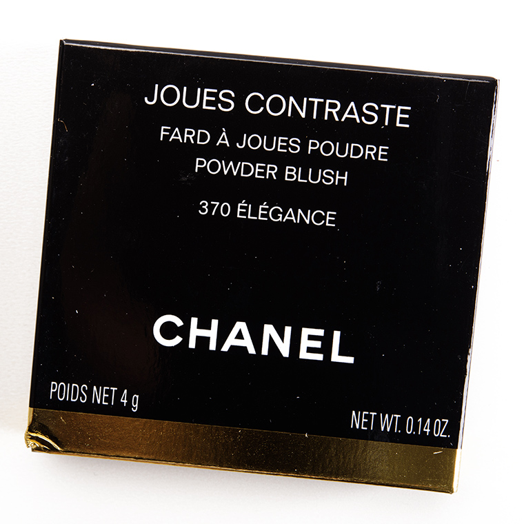 Chanel Elegance (370) Joues Contraste Blush