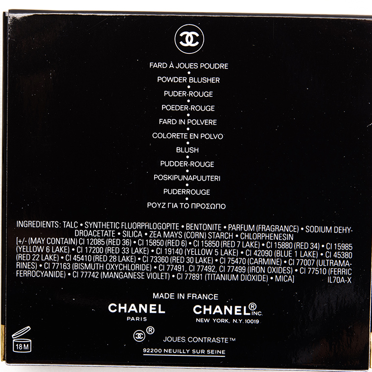 Chanel Elegance (370) Joues Contraste Blush
