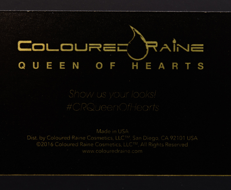 Coloured Raine Queen of Hearts Eyeshadow Palette
