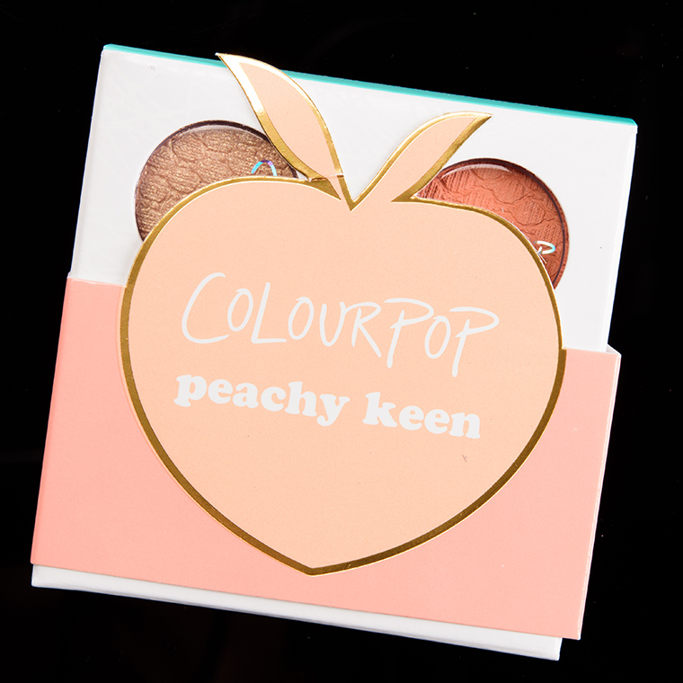 ColourPop Peachy Keen Super Shock Shadow Quad
